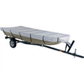 Gray Water-Resistant Jon Boat Cover E585889