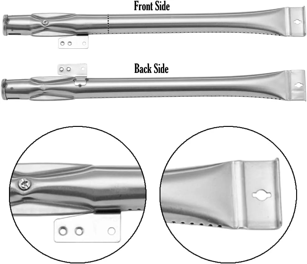 Stainless Steel Tube Burner 14 7/8 inch Set of 4 H8360
