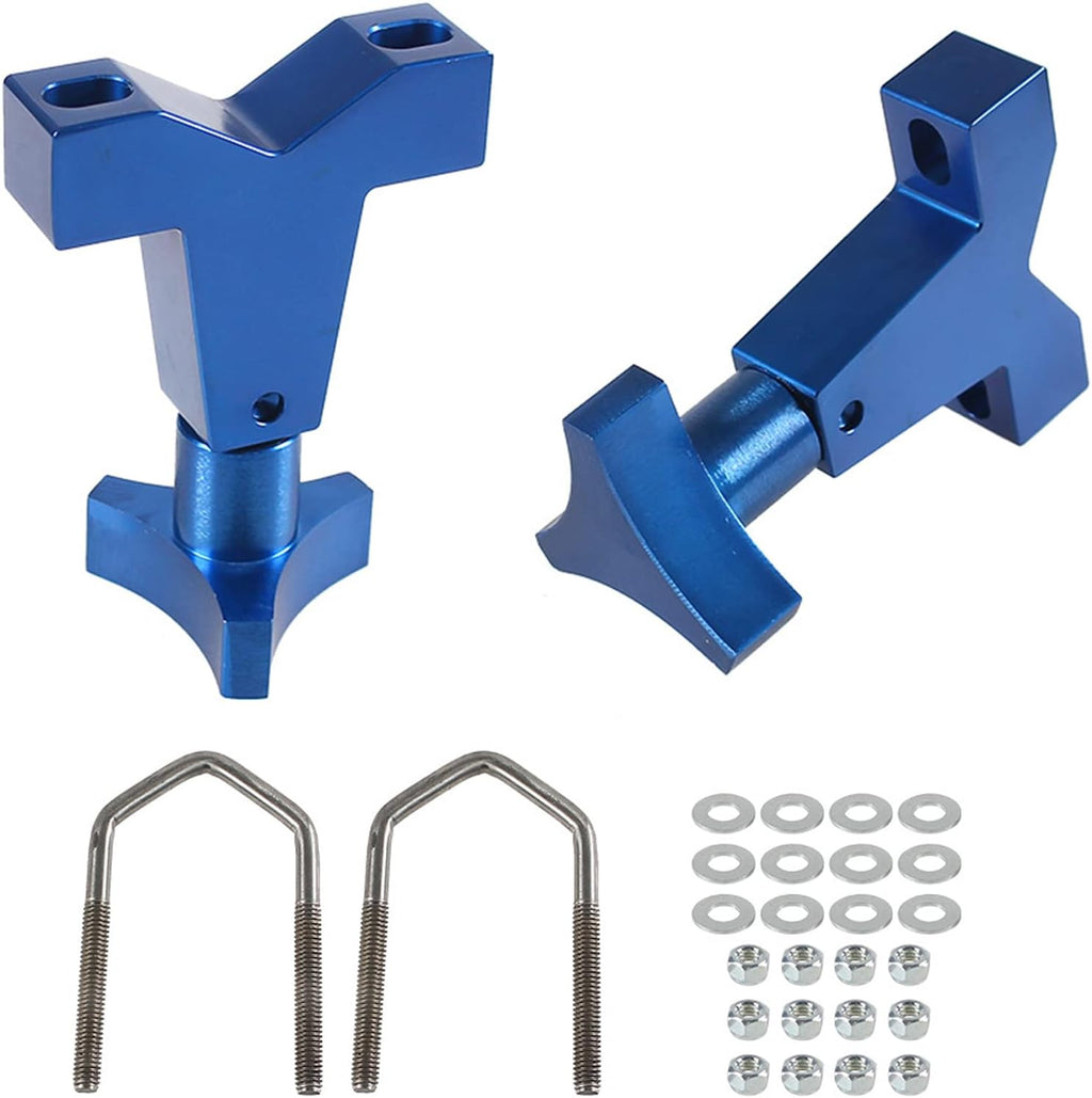 High-Lift Jack Tube Mount 1-2.5" (Round/Square) Blue Pack of 2 I613936