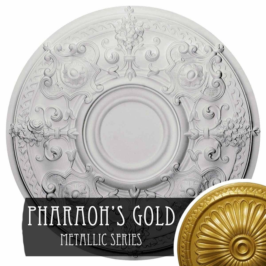 28 1/8x22OD x 1 3/4x22P Ceiling Medallion F9674