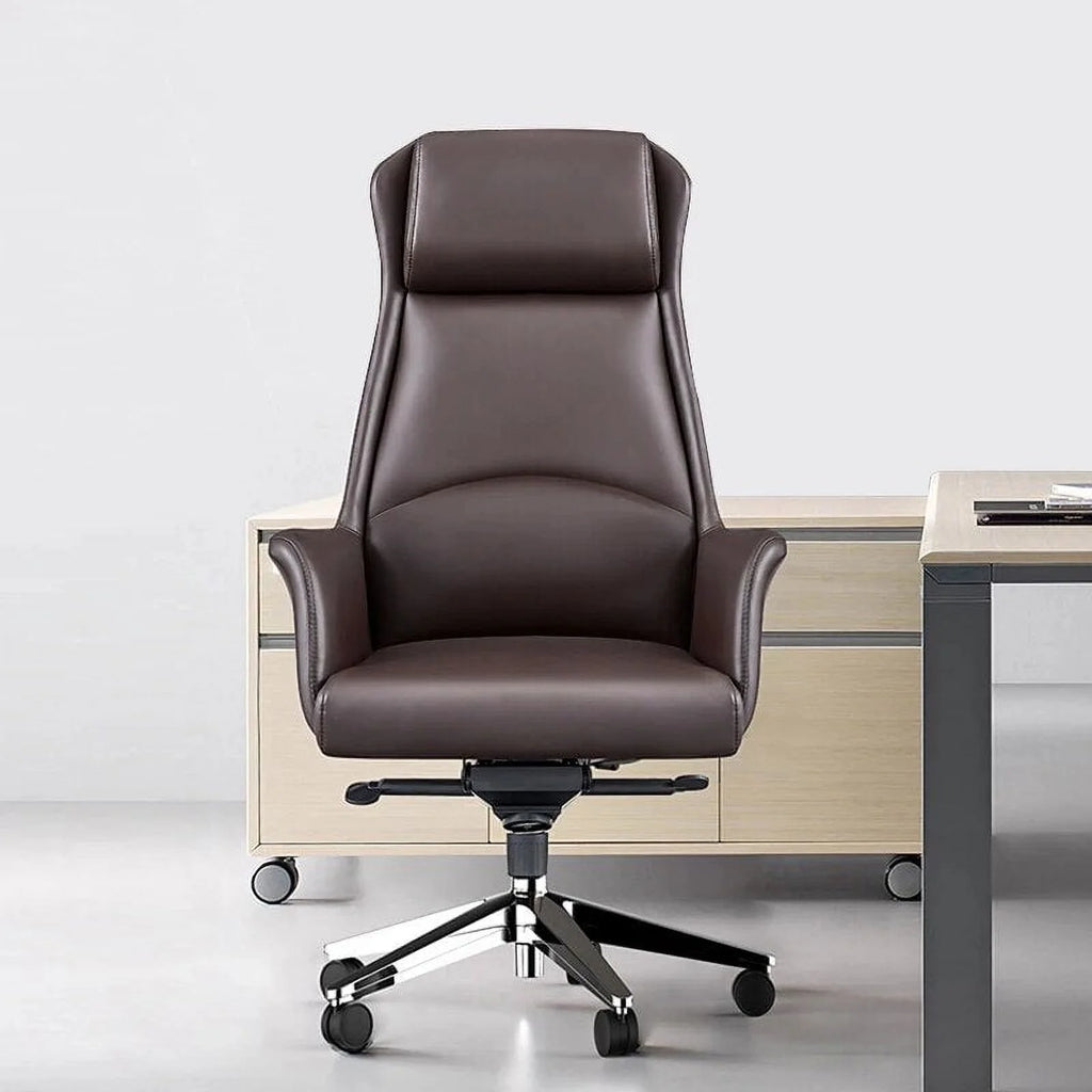 Office Desk and Chair Combination with Bookcase D535905