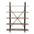 5-Tier Rustic Storage Bookshelf V8668