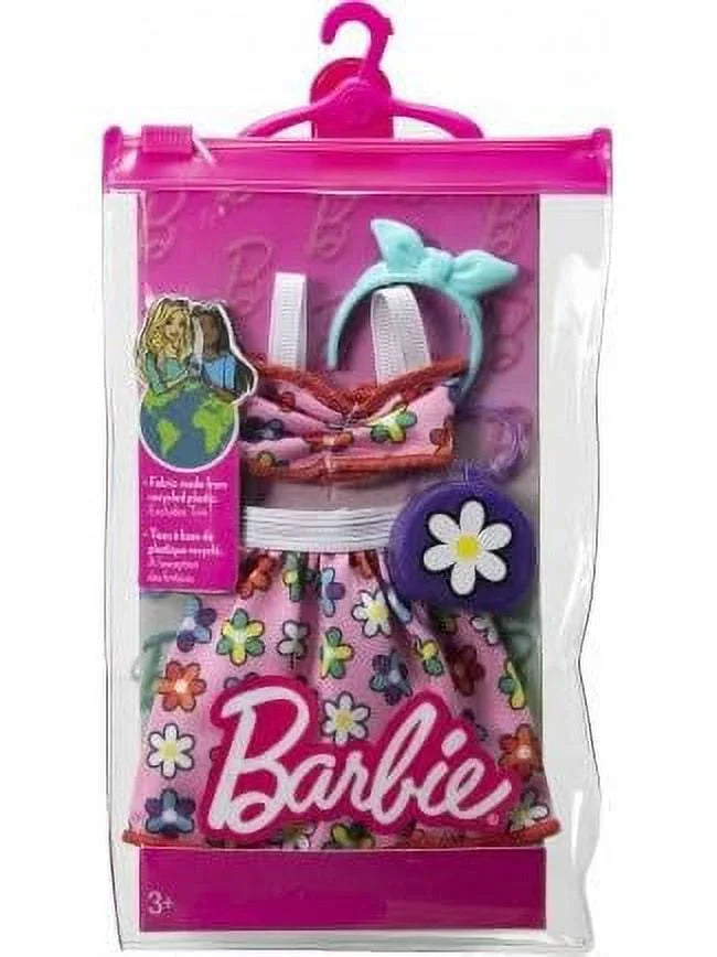 Flower Outfit & Two Accessories Barbie Fashion Pack R76389