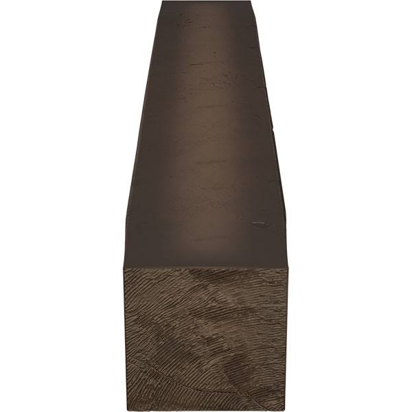 Natural Mahogany Faux Wood Fireplace Mantel M858034