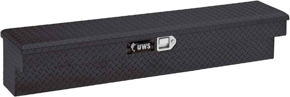 Black 36" Single Lid Side Mount Tool Box with 2 Padded Handles A154172