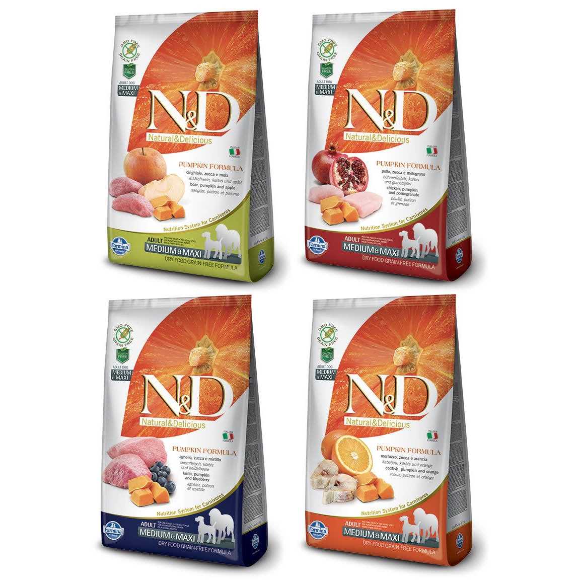 Lamb & Blueberry Grain Free Dry Dog Food U81964