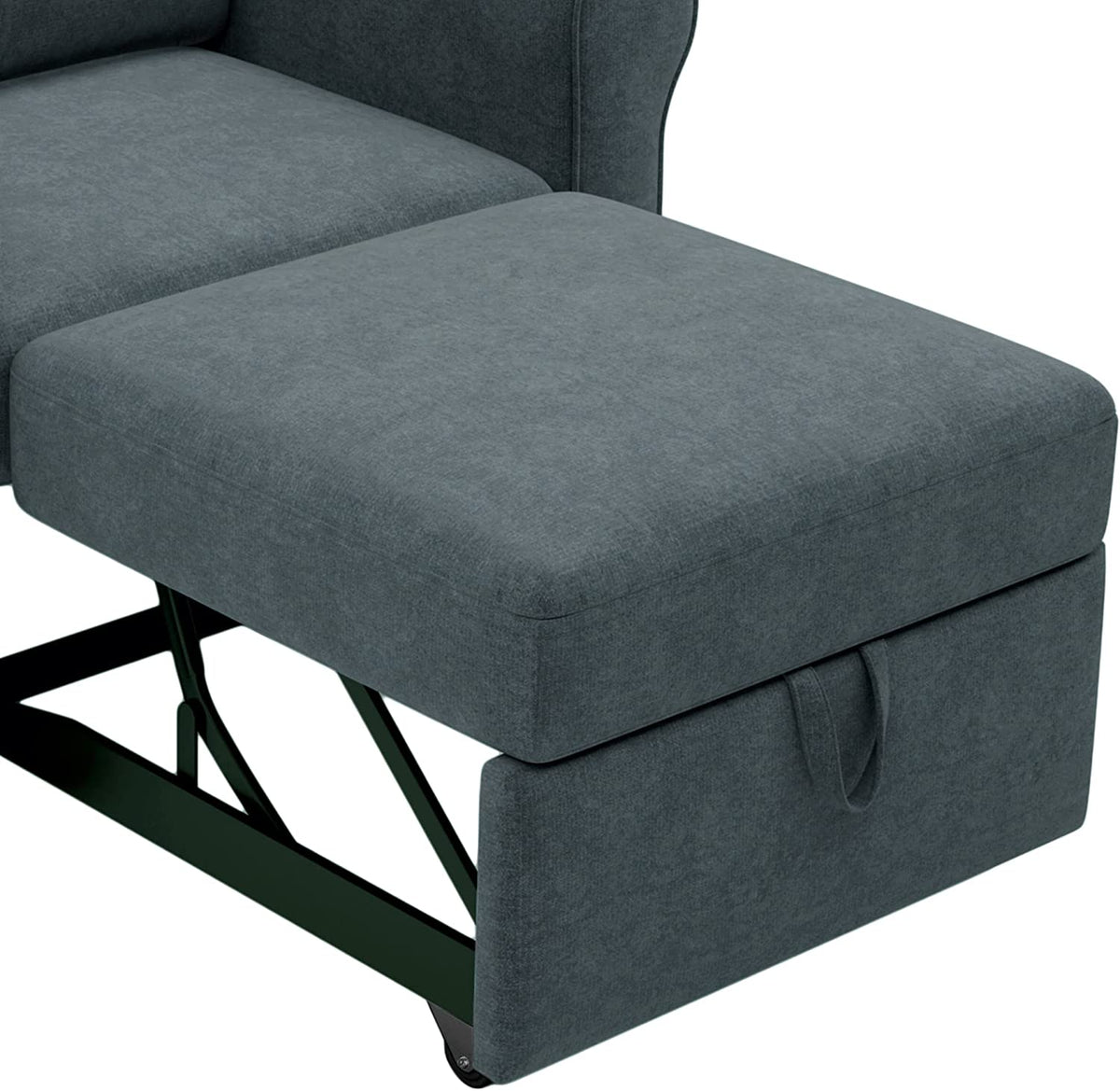 Dark Blue 3-In-1 Single Sofa Bed P146