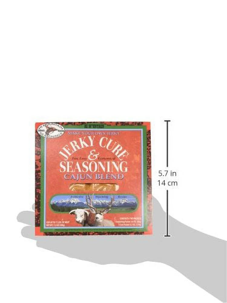 Jerky Seasoning and Cure Kit Cajun Blend 1 Box A93116