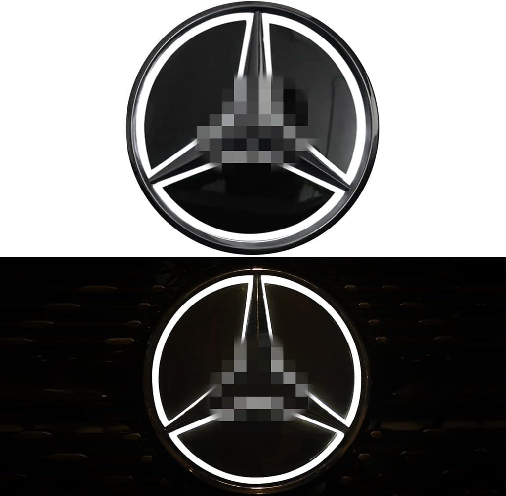 Front Grille Star Emblem LED Logo, Pack of 2 Y31330