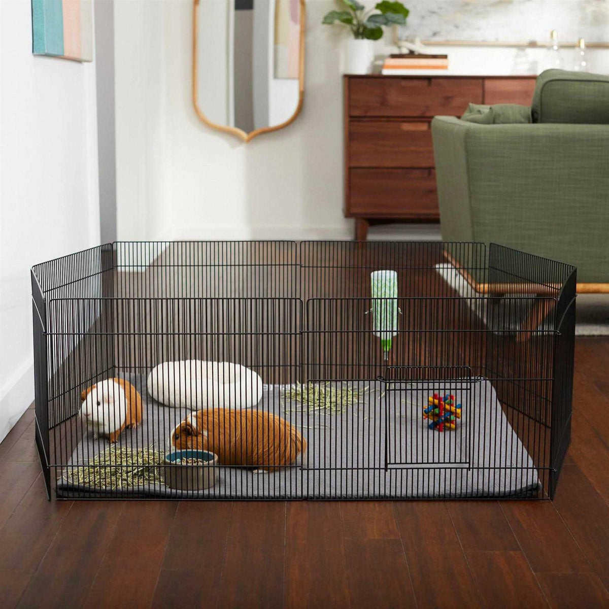 Small Pet Playpen with Door S36643