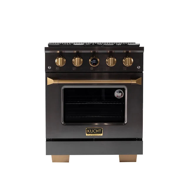 30 4.2 cu. ft. 4 Burner Natural Gas Dual Fuel Range Stainless Steel N8447