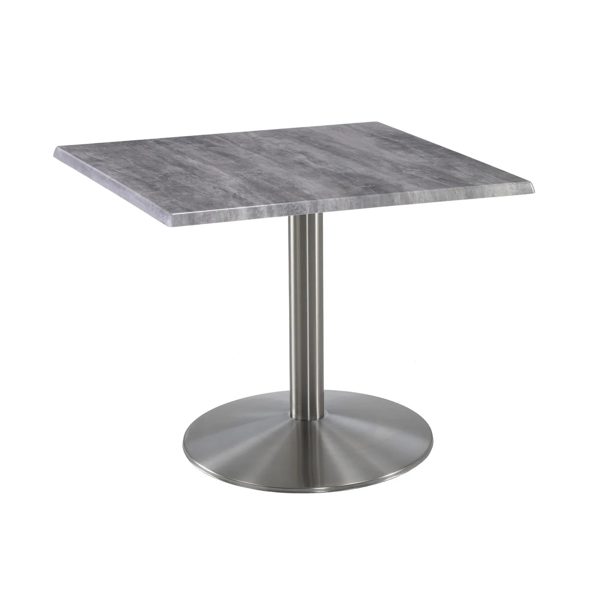 30" Stainless Square Table T90575