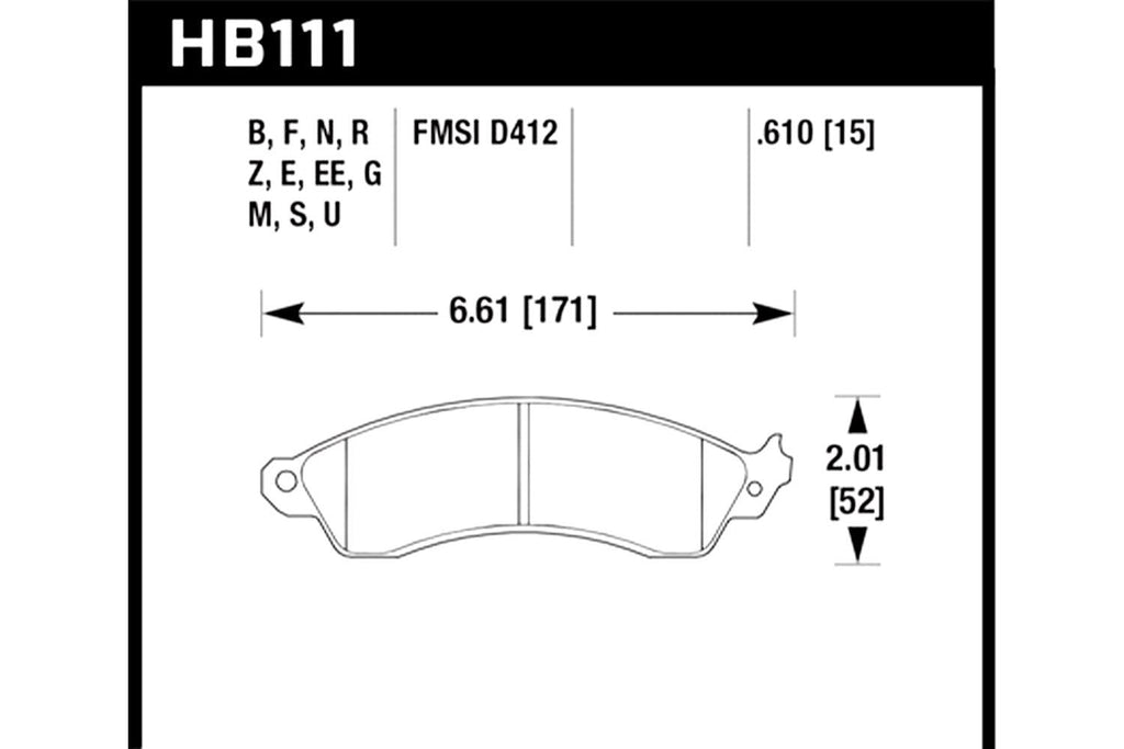 Brake Pads Q71419