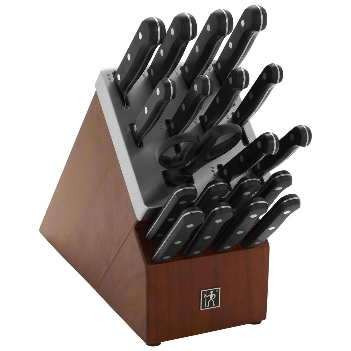 20 Pc Self-Sharpening Knife Block Set O98505