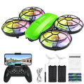 Mini Quadcopter Drone with Camera, 2 Batteries, Propeller Full Protect Q1875