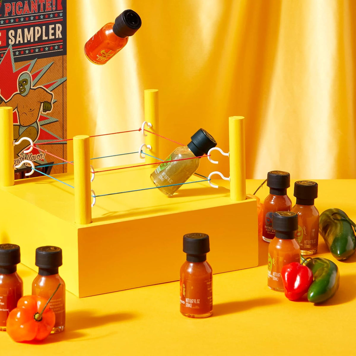 Hot Sauce Sampler, Set of 12 F30883