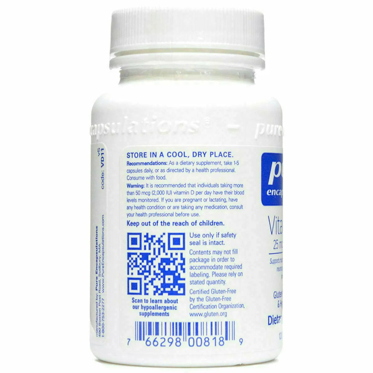 Vitamin D3 1000 IU K43560