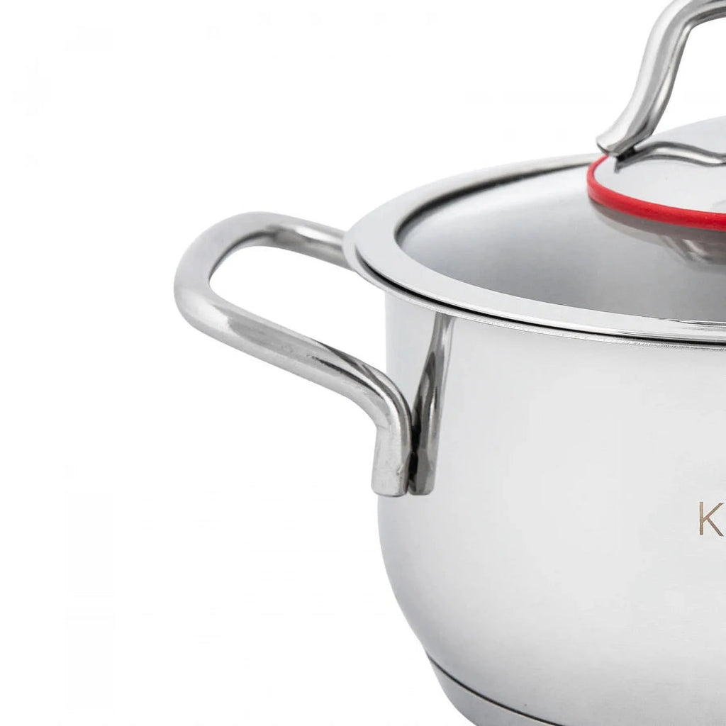 Stainless Steel 8 Pieces Cookware Set K26787