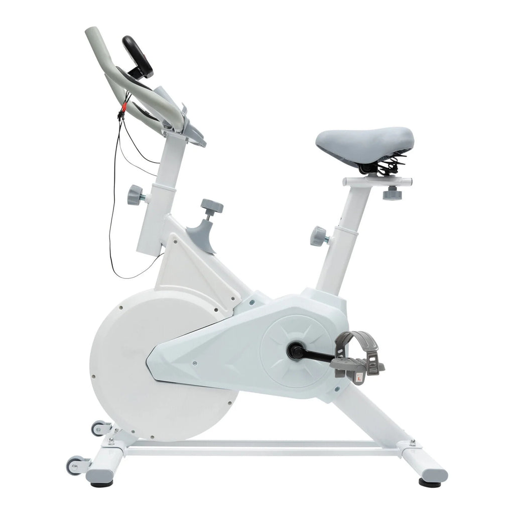 Indoor Cycling Exercise Bike Black R7473