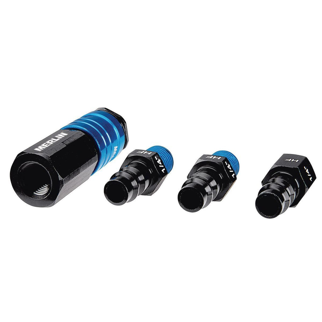 Aluminum High Flow Quick Coupler Set, 4 Piece T345883