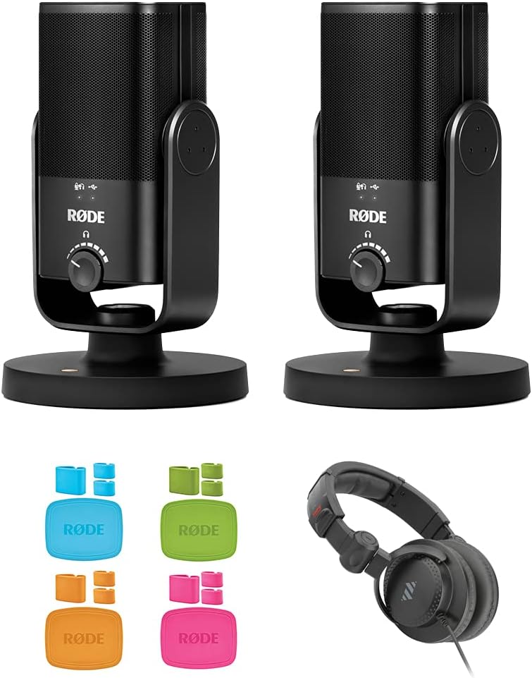 USB Microphone 2-Pack with Headphones S111243
