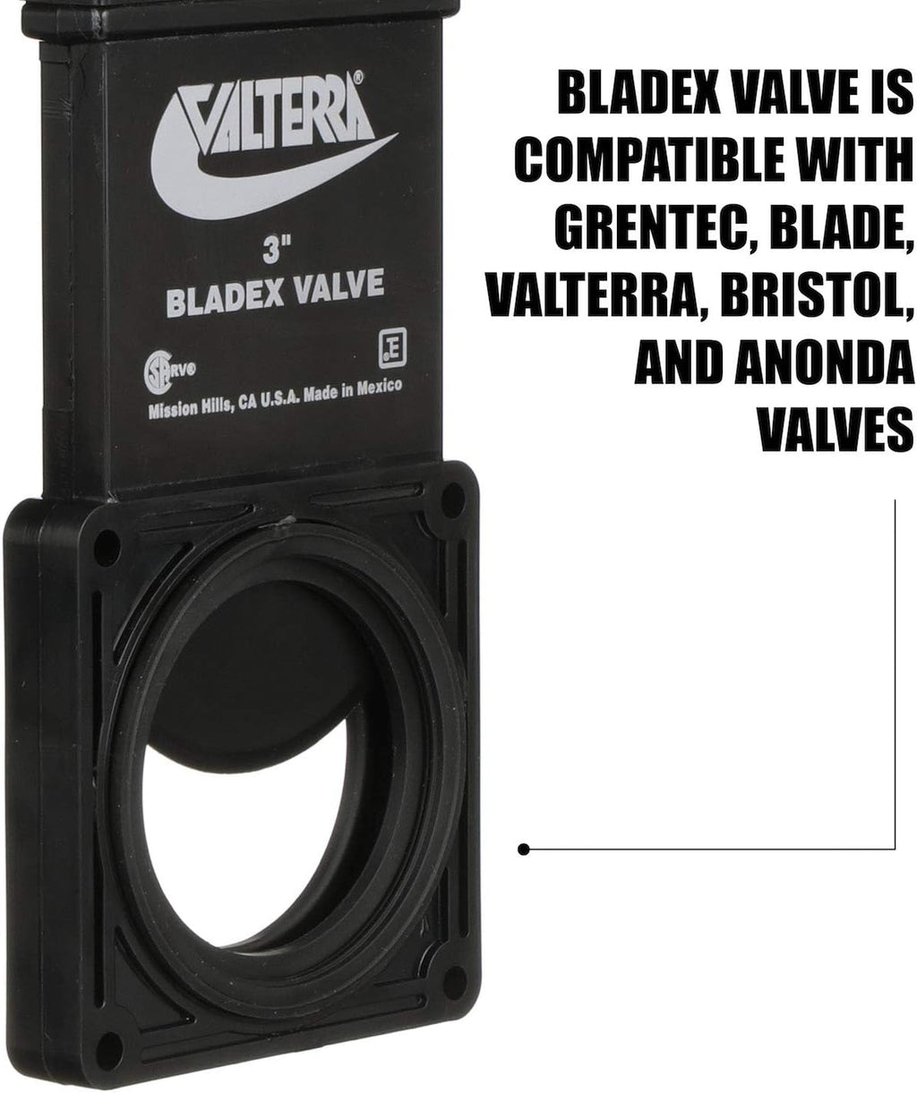 3-Inch Waste Valve Body with Metal Handle K427