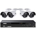 8-Channel DVR with 4 Outdoor Cameras Night Vision - 1 TB E4365