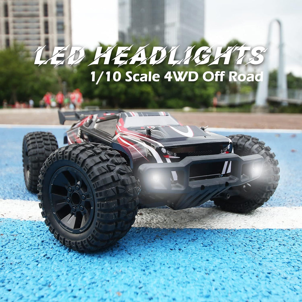 1:10 Scale 4WD Off Road RC Monster Truck with 2 Battery N26233