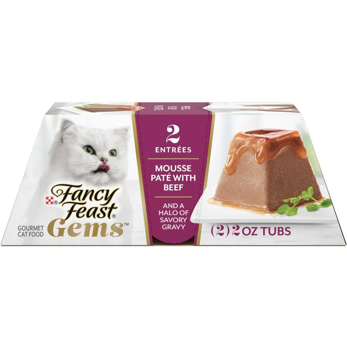 Mousse Pate Savory Gravy Wet Cat Food D271