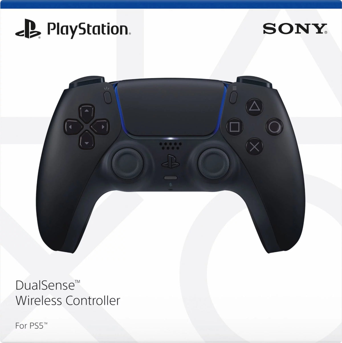 White and Midnight Black PlayStation 5 Disc Edition with Two Controllers O86626