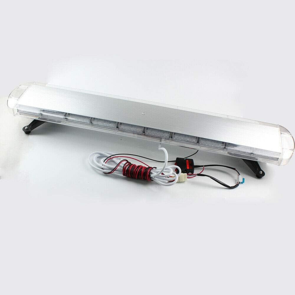 Amber White LED Emergency Strobe Light Bar D8788
