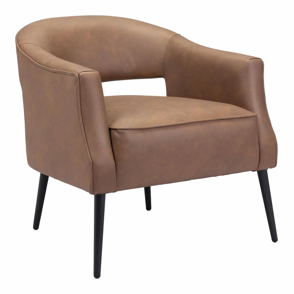 Vintage Brown Accent Chair X97317