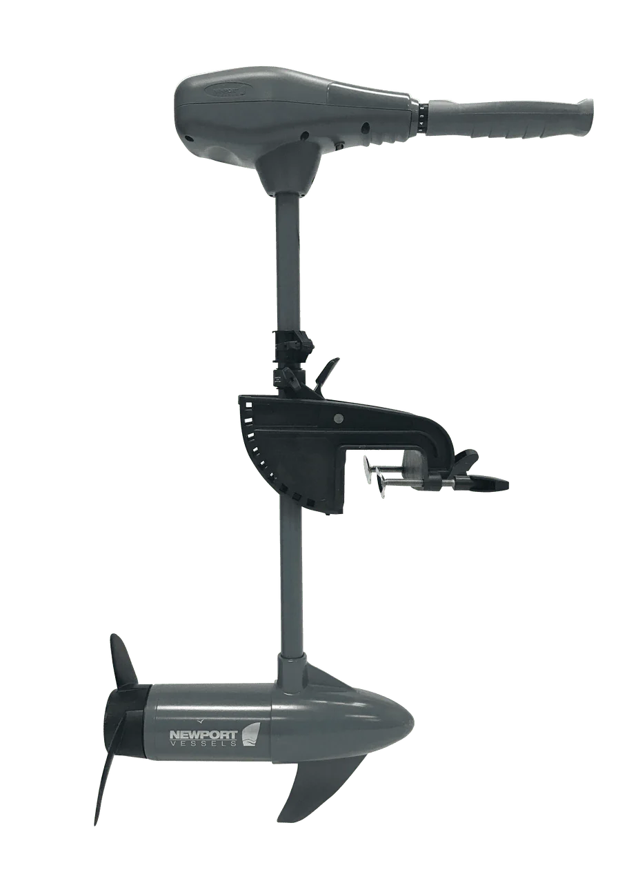 36 Lb. Thrust Saltwater Transom Mounted Electric Kayak Trolling Motor with 24 In. Shaft Y1165
