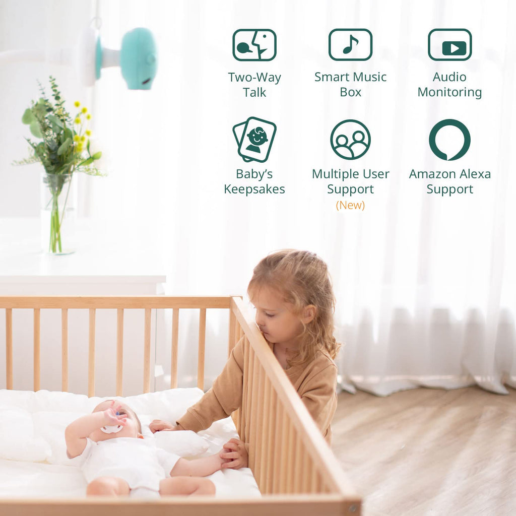 Smart Baby Monitor with Full HD Camera and Night Vision P24675