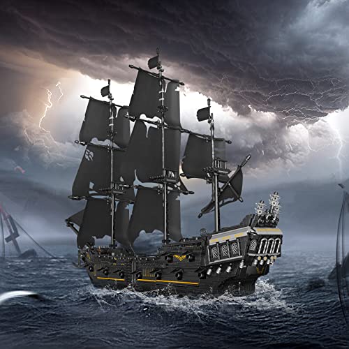 Black Pearl Sailboat Model Building Blocks Set (2868 Pieces) Y9922