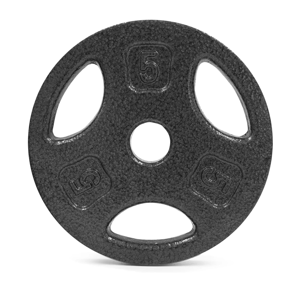 5lb Black Cast Iron Weight Plate L772