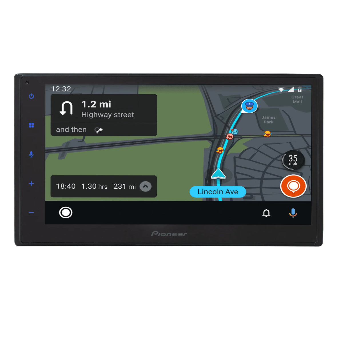 6.8 Touchscreen Digital Media Receiver Double Din H161025