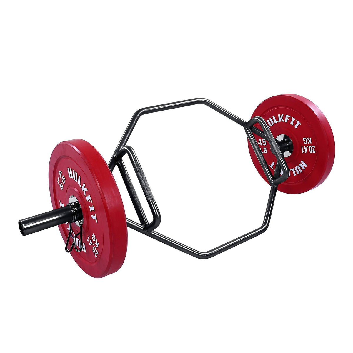 Black Olympic 2-Inch Hex Weight Lifting Trap Bar R614