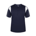Navy White Placket Shirt T53163