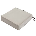 Square Patio Lounge Seat Cushion in Grey T5231