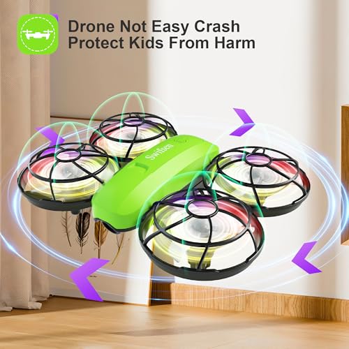 Mini Quadcopter Drone with Camera, 2 Batteries, Propeller Full Protect Q1875
