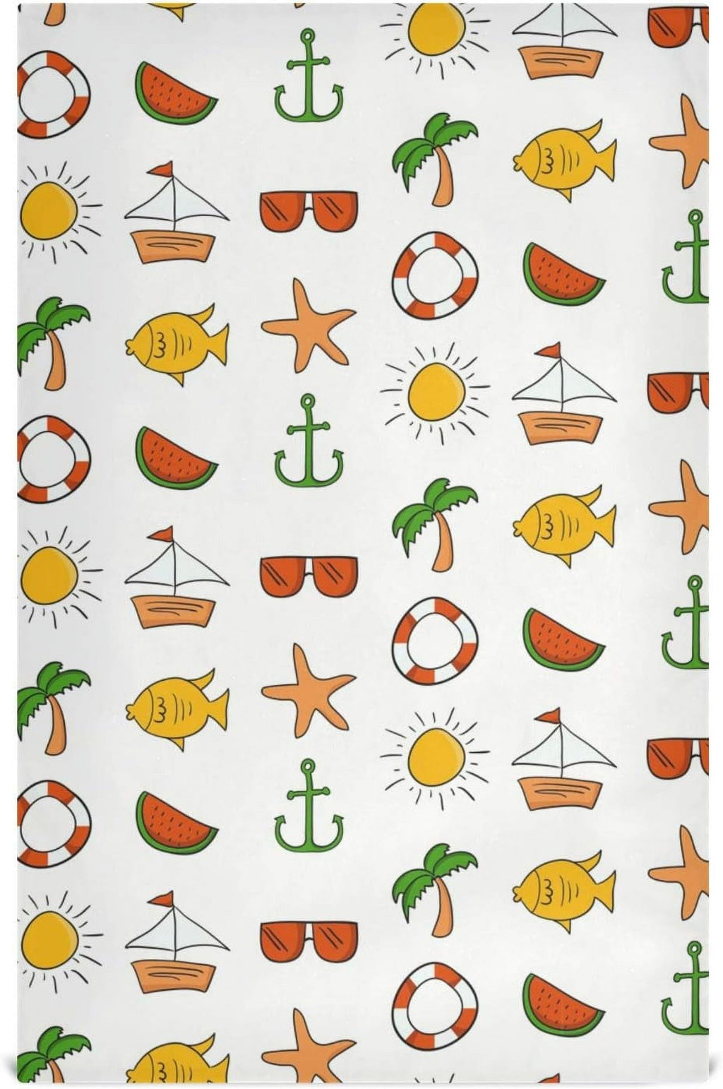 Kitchen Dish & Tea Towel, 28x18in-6 PCS S8371