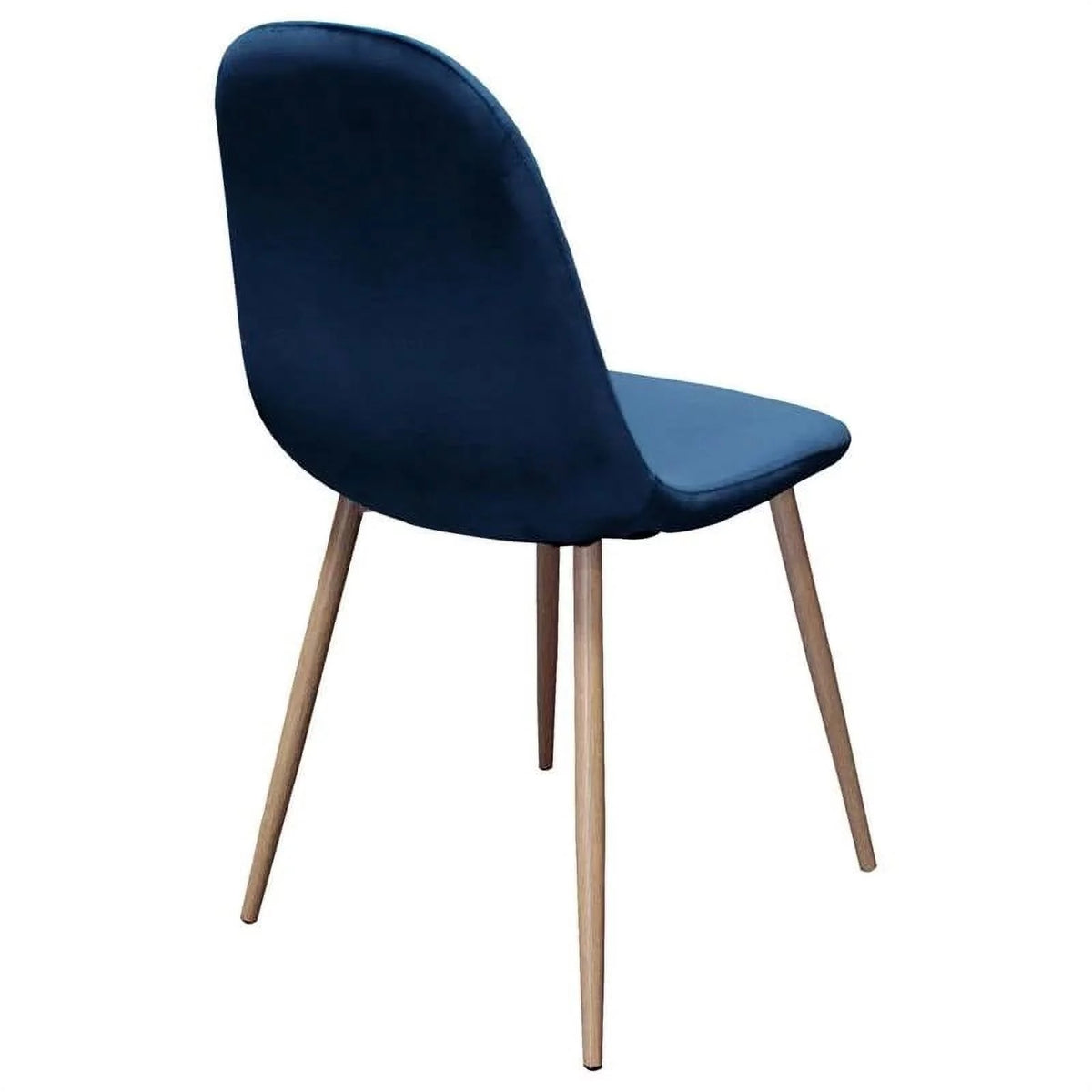 Blue Velvet Dining Side Chair Set of 4 X24300