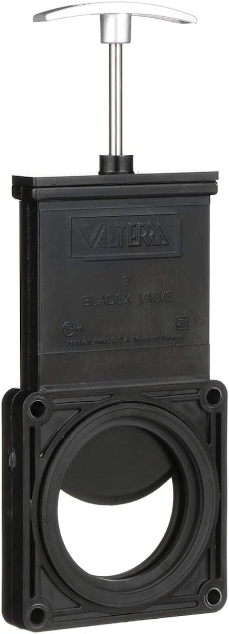3-Inch Waste Valve Body with Metal Handle K427