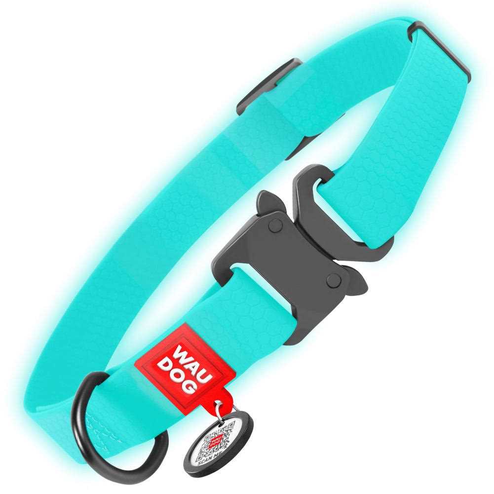 Waterproof Dog Collar with QR passport A463