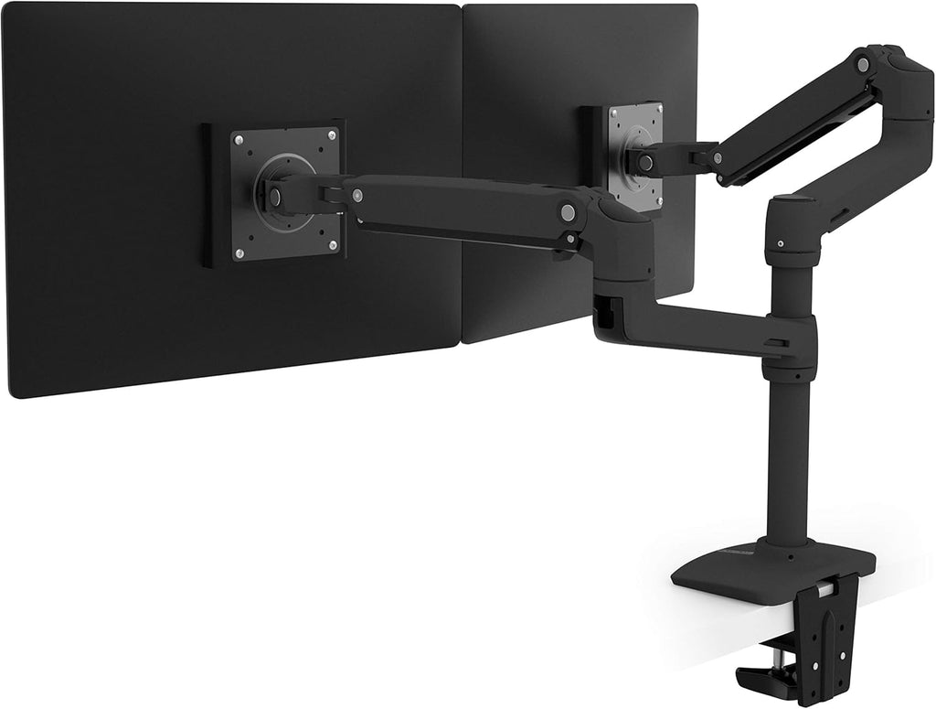 Polished Aluminum Dual Monitor Arm H30493