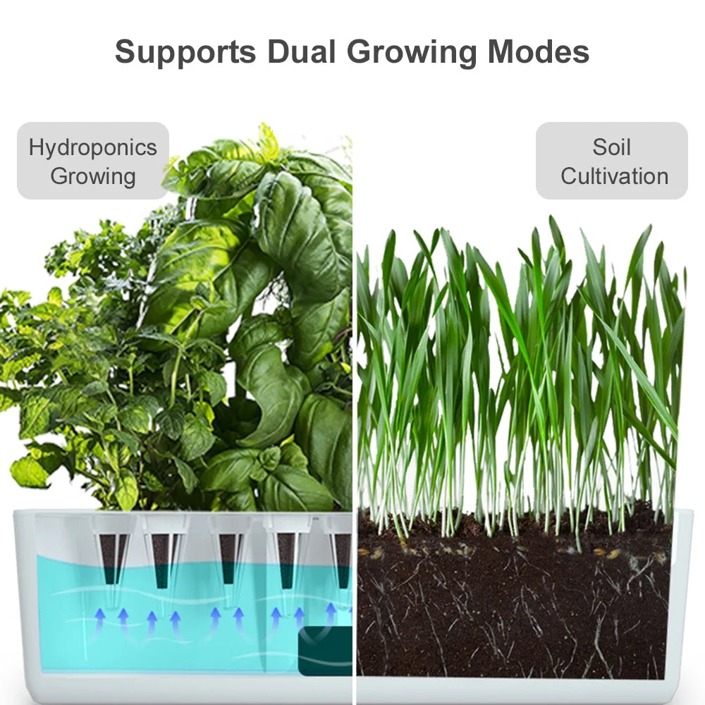 9 Pods Hydroponics Growing System Indoor Garden Kit K3822