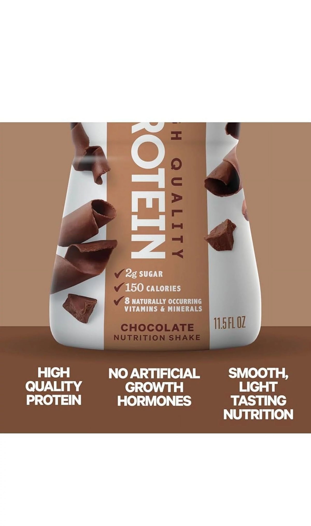 High Protein Chocolate Shake, 12 pk. P82623