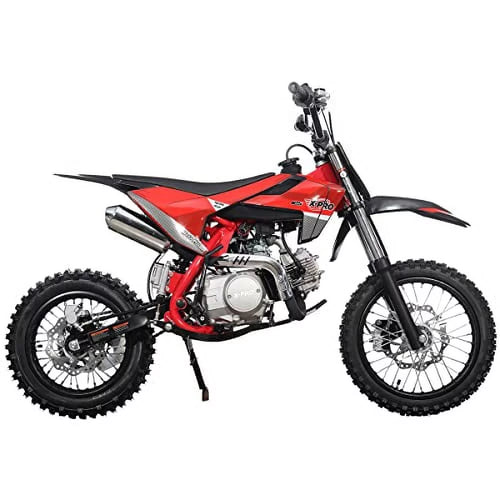125cc Gas Pit Dirt Bike 4-Speed Semi-Automatic Kick Start 14"/12" Tires K29283
