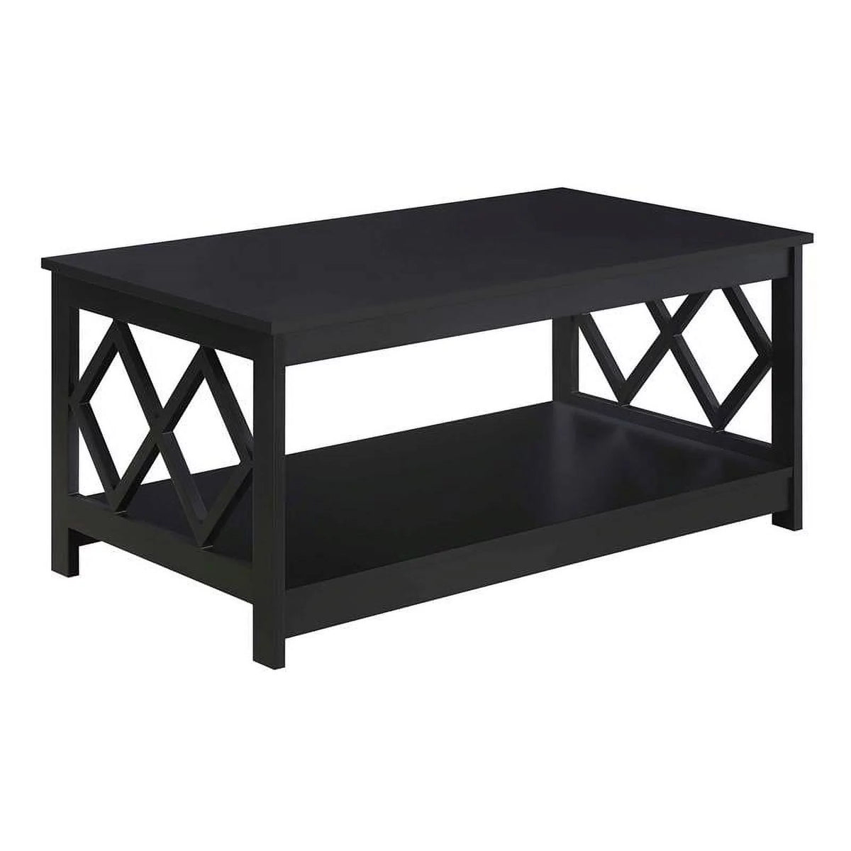 Black Wood Coffee Table T602